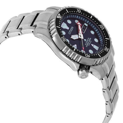 Montre pour homme Citizen Promaster Marine Bracelet en titane Cadran bleu Automatique NY0100-50M 200M