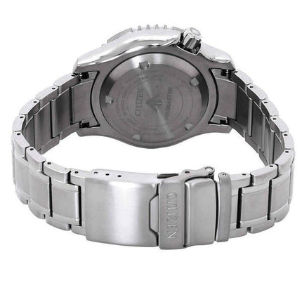 Montre pour homme Citizen Promaster Marine Bracelet en titane Cadran bleu Automatique NY0100-50M 200M