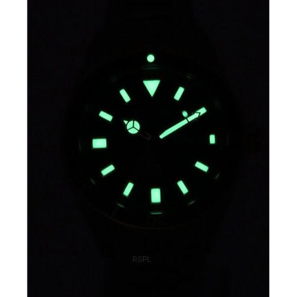 Montre de plongée automatique Citizen Promaster Marine en acier inoxydable avec cadran noir NY0125-83E 200M pour homme