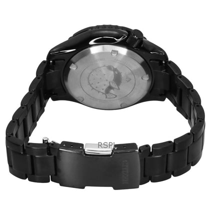 Montre de plongée automatique Citizen Promaster en acier inoxydable avec cadran noir NY0135-80E pour homme, 200 m