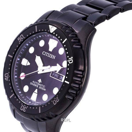 Citizen Promaster Marine Diver's Acier Inoxydable Automatique NY0145-86E 200M Montre Homme