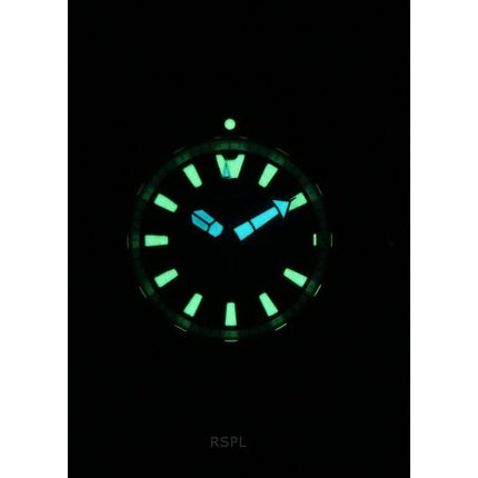 Montre de plongée automatique Citizen Promaster Marine Limited Edition avec cadran bleu NY0161-63L 200 m pour homme avec bracele