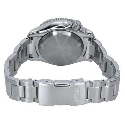 Montre de plongée automatique Citizen Promaster Marine Limited Edition avec cadran bleu NY0161-63L 200 m pour homme avec bracele