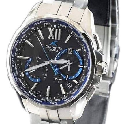 Casio Oceanus OCW-S3400-1AJF Manta Wave Ceptor Japon fait montre homme