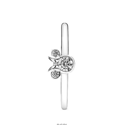 Bague Pandora Disney Minnie Mouse scintillante avec zircone cubique transparente P-190074C01-54 pour femme