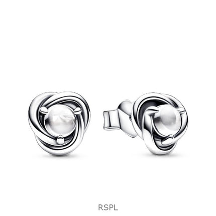 Boucles d&#39;oreilles Pandora April en cristal et oxyde de zirconium transparent P-292335C01 pour femme