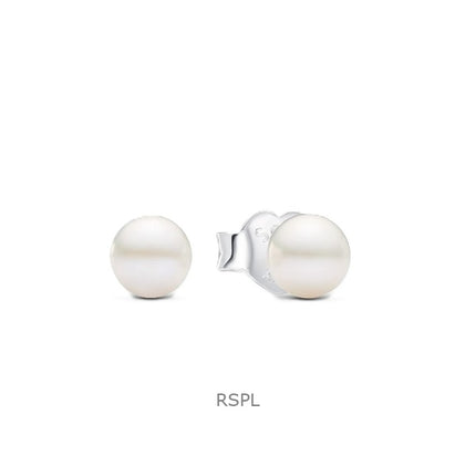 Boucles d&#39;oreilles Pandora en perles d&#39;eau douce cultivées traitées P-293168C01 pour femme