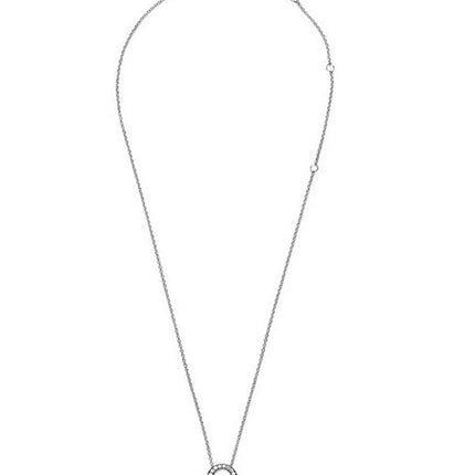 Collier avec pendentif en forme de cercle avec logo Pandora 397436CZ-45 pour femme