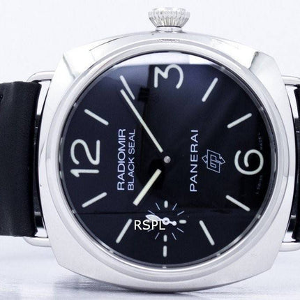 Panerai Radiomir Black Seal Logo Acciaio automatique PAM00380 montre homme