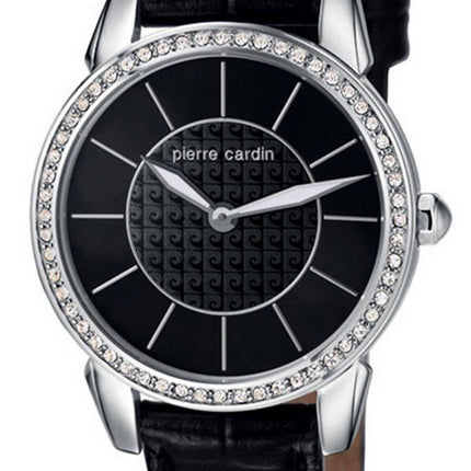 Montre Femme Pierre Cardin Petit Soleil Cadran Noir Quartz PC106082F02 100M