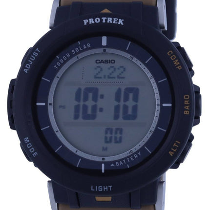 Montre pour homme Casio ProTrek World Time Digital Tough Solar PRG-30-5 PRG30-5 100M