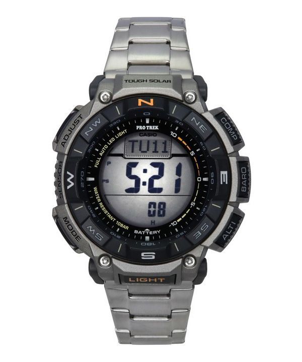 Montre pour homme Casio ProTrek Digital Bio Based Resin Tough Solar PRG-340T-7 100M