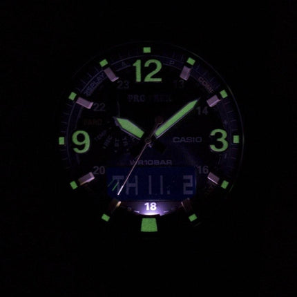 Montre Casio Protrek Tough Solar analogique numérique PRG-600YB-3 hommes