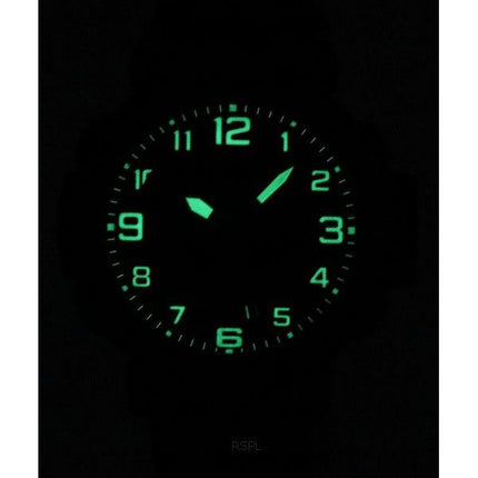 Montre pour homme Casio ProTrek analogique numérique à base de résine biologique et bracelet en tissu cadran vert solaire PRG-60