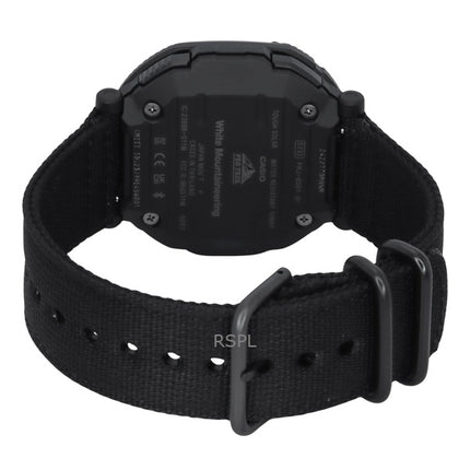 Montre homme Casio Pro Trek analogique numérique White Mountaineering, cadran noir solaire PRJ-B001WM-1, 100 m