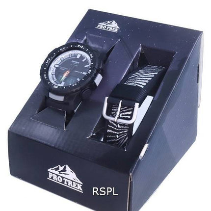 Montre pour homme Casio Protrek Night Fishing édition analogique numérique Quartz PRT-B70BE-1 PRTB70BE-1 200M