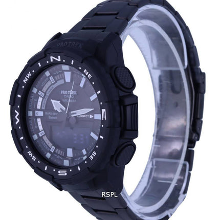 Casio Pro Trek Bluetooth Analogique Numérique Titane Quartz PRT-B70YT-1 PRTB70YT-1 200M Montre Homme