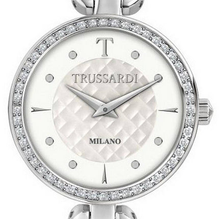 Montre femme Trussardi T-Chain Crystal Accents Acier inoxydable Quartz R2453137501