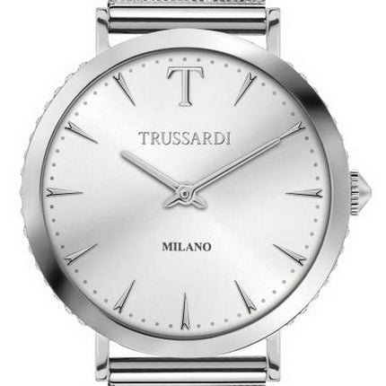 Montre femme Trussardi T-Motif Crystal Accents Acier inoxydable Quartz R2453140502