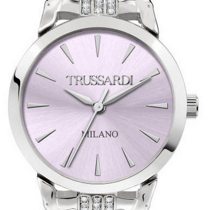 Montre femme Trussardi T-Original Crystal Accents Acier inoxydable Quartz R2453142507