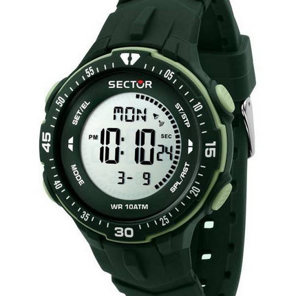 Montre pour homme Sector EX-26 avec bracelet en silicone numérique R3251280003 100M