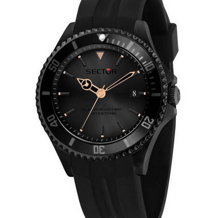 Montre Homme Sector De Gayardon Cadran Noir Sunray Quartz R3251523001 100M
