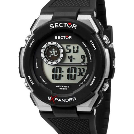 Montre Sector EX-10 Digital Black Polyurethane Strap Quartz R3251537001 pour femme