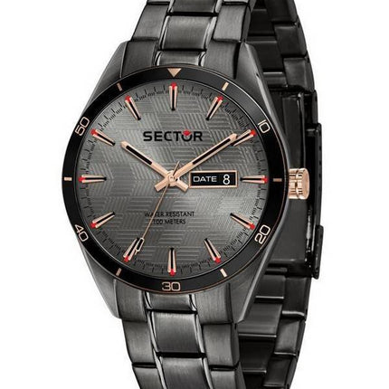 Montre pour homme Sector 770 Sunray Gun Dial en acier inoxydable R3253516001 100M
