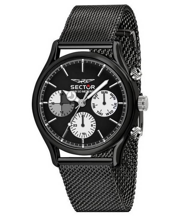 Montre Homme Sector 660 Cadran Noir Acier Inoxydable Quartz R3253517003