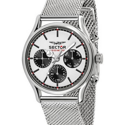 Montre Homme Sector 660 Cadran Argent Blanc Acier Inoxydable Quartz R3253517008