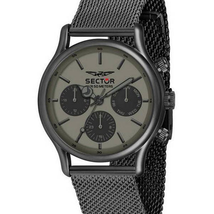 Montre pour homme Sector 660 Green Sandal Dial en acier inoxydable Quartz R3253517014