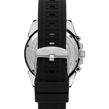Sector 450 chronographe bracelet en plastique cadran noir quartz R3271776011 100M montre homme fr