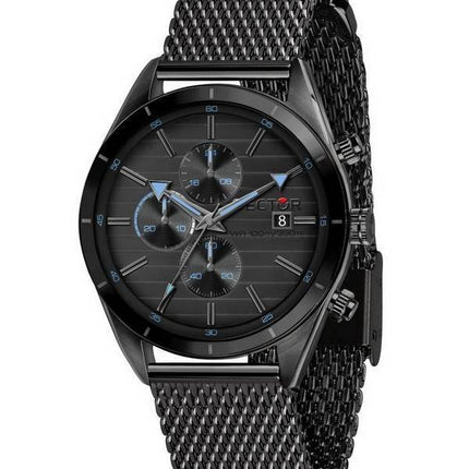 Sector 770 Chronographe Cadran Noir Acier Inoxydable Quartz R3273616006 100M Montre Homme