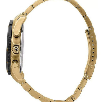 Sector 650 chronographe en acier inoxydable doré cadran noir quartz R3273631002 100M montre pour homme