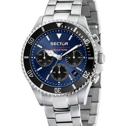 Montre Sector 230 Chronographe Cadran Bleu Acier Inoxydable Quartz R3273661027 100M Homme