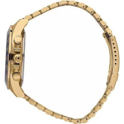 Sector 230 chronographe en acier inoxydable doré cadran bleu quartz R3273661030 100M montre pour homme