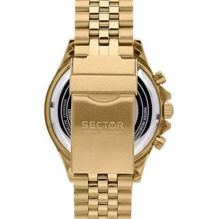 Sector 230 chronographe en acier inoxydable doré cadran bleu quartz R3273661030 100M montre pour homme