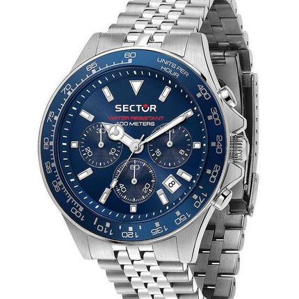 Montre Homme Sector 230 Chronographe Acier Inoxydable Cadran Bleu Quartz R3273661032 100M