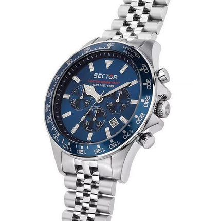 Montre Homme Sector 230 Chronographe Acier Inoxydable Cadran Bleu Quartz R3273661032 100M