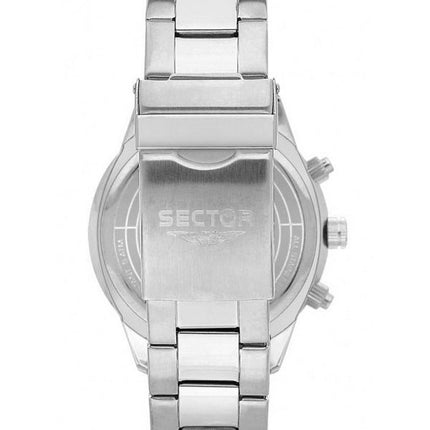 HORS Montre pour homme Sector 670 chronographe en acier inoxydable cadran bleu Quartz R3273740003