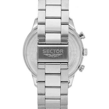 Montre pour homme Sector 270 chronographe en acier inoxydable avec cadran bleu et quartz R3273778003