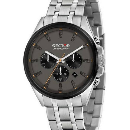 Montre pour homme Sector 280 Chronograph Gun Dial Quartz Acier inoxydable R3273991003