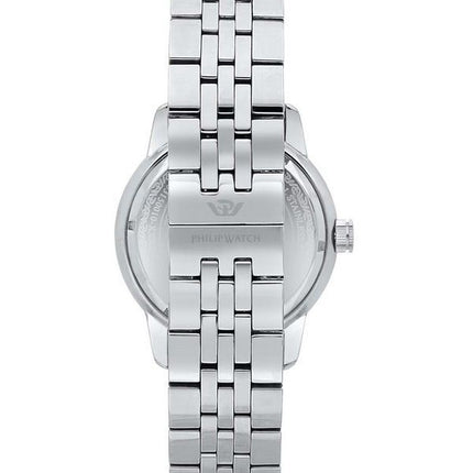 Montre pour homme Philip Watch Anniversary en acier inoxydable avec cadran bleu et quartz R8253150010 100M