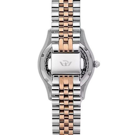 Montre pour femme Philip Watch Grace en acier inoxydable bicolore avec cadran blanc et quartz R8253208515 100M