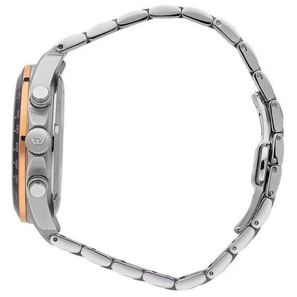 Montre pour homme Philip Watch Blaze chronographe en acier inoxydable avec cadran bleu à quartz R8273995006 100M