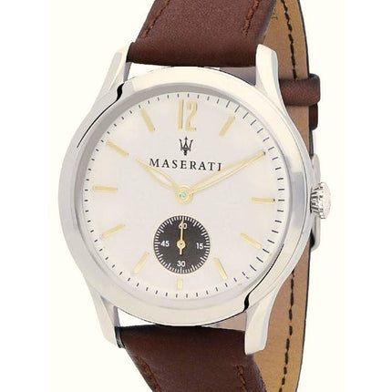 HORS Montre Homme Maserati Tradizione Cadran Blanc Quartz R8851125001