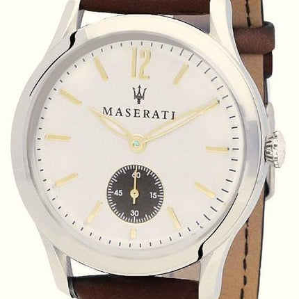 HORS Montre Homme Maserati Tradizione Cadran Blanc Quartz R8851125001