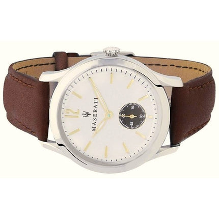 HORS Montre Homme Maserati Tradizione Cadran Blanc Quartz R8851125001