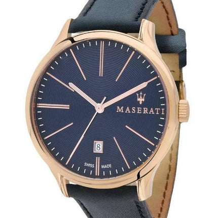 HORS Montre Homme Maserati Attrazone Cadran Bleu Quartz R8851126001
