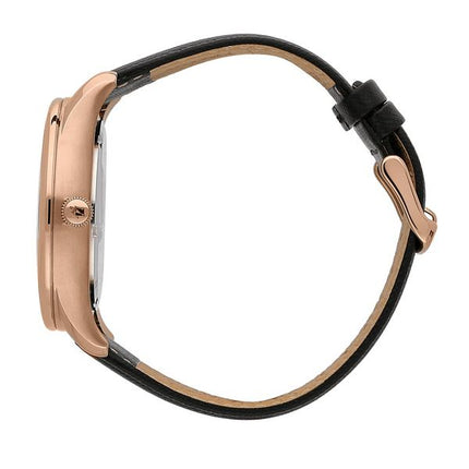 HORS Montre Homme Maserati Tradizione Cadran Noir Mat Cuir Quartz R8851146001 100M